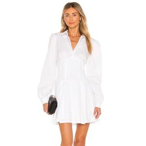 Bardot Maya Poplin Shirt Dress in Orchid